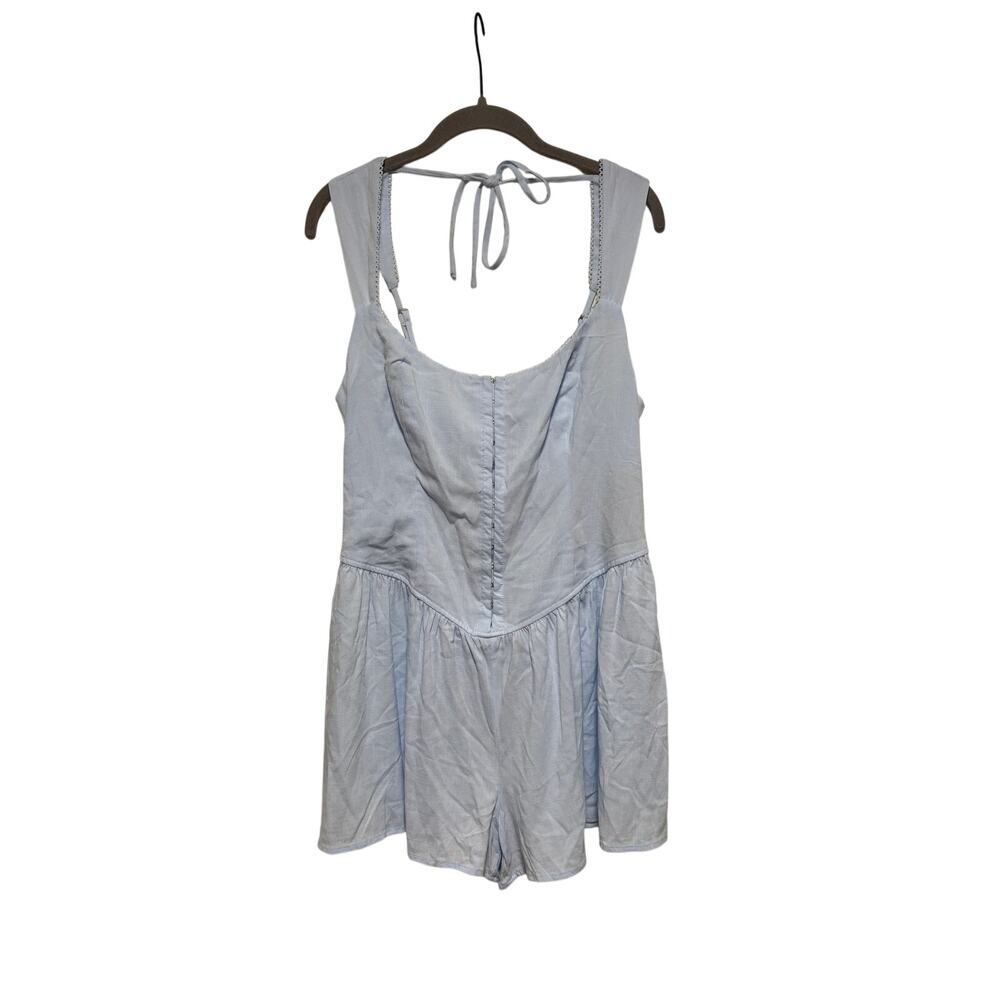 Wild Fable Light Blue Sleeveless Romper M - Picture 2 of 7